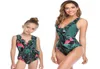 Swimsuit Mommy Me ubrania bikini plażowe szorty matka córka stroje kąpielowe dla dzieci dziewczyna i mama stroje rodzinne Maching wygląd 2104177758237