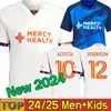 24 25 Cincinnati FC Soccer Jerseys Kids Kit Man Major League 2023 2024 2025 Football Shirt Home Blue Away White BOUPENDZA ACOSTA ROBINSON MIAZGA BARREAL Goalkeeper