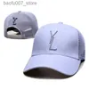 Ball Caps Cap Designer Hat Hat Luxury Casquette Cap Solid Color Letter Design Hat Moda Hat de Temperamento Match Style Ball Caps Men Women Baseball Capq240403