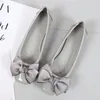 Casual Shoes 2024 Spring Women's Korean Fashion Bow Female Student Flat Heel Large Size