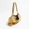 Mabula-bolso Hobo Porttil Para Mujer Bandolera De Cuero Pu Suave Gran Capacidad Imperméable Bandolera Cruzada