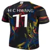 South Korea Soccer Jersey New 2024 2025 HEUNG-MIN SON KANG IN LEE National Team 24 25 Football Shirt Men Kids Kit Set Home Away Men Uniform Red Black Fan Player Version