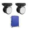 Vagn Case Bagage Wheels Bagage Swivel vänster och höger hjul DIY resväska för reservdelar för de flesta resväskor