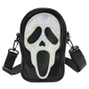 Bag Halloween Skull for Music Festival Dai frequentatori di borse a tracolla