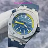 AP Casual Wrist Watch Royal Oak Offshore Series 15710ST Mens Date Deep Dive 300 meters 42mm Automatic Mechanical Watch