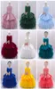 Kinderen prinses jurk meisjes mode feest solide baby cake bruiloft pailletten bowknot jurk 78 z28181868