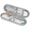 Étui de rangement de brosse à dents électriques portable Étui de voyage compact support de brosse de dents portable pour voyage de voyage
