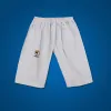 製品高品質100％綿の子供の子供テコンドーパンツ大人の男性女性テコンドートレーニングパンツ黒い白い服のアクセサリー