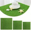 Decoratieve bloemen 15/30/50 cm kunstmatige grasland simulatie mos gazon nep groen gras mat tapijt diy micro landschap thuis vloer decor