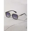 1pc Männer Klassiker Pilot Metal Rahmen Vintage Y2K Mode Brillen schützen die Augen für das Outdoor Musical Festival Strand Rave Party Straßen-Photographie Fahrt täglich Fahrt fahren