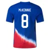 2024 Copa America Pulisic Usas Soccer Jerseys Reyna A. Robinson Weah McKennie Musah 24 25 Maillot de Futol dest Morgan USA Football Shirt Dunn Balogun Lavelle Men Kids