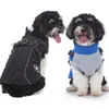 Dog Apparel Winter Coat With Reflective Harness Pet Puppy Vest Jacket Teddy Chihuahua Pug Costumes Small Medium Dogs Cold Outfit
