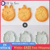 Baking Moulds Christmas Graphics Mold Three-dimensional Hand Press Tool Easy Launch Cookie Food Supplement Cake Tools To Form