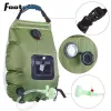 Supplies 20l Water Bags Outdoor Camping Hiking Solar Shower Bag Heating Camping Shower Climbing Hydration Bag Hose Switchable Shower Head