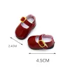 6 Punkte BJD -Schuhe für fette Körperpuppen Füße Länge 4 cm 5 cm 30 cm Puppen kleine Lederschuhe Sneakers Accessoires Mädchen DIY Toys