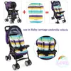 Barnvagnsdelar Rainbow Pram Cushion Car Seat Pad Kids Presschair Mat Accessories Trolley Madrass Baby Baby