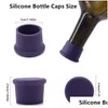 Outils de bar 14 Couleurs réutilisables SILE VIN STOPPERS