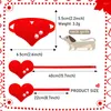 Hundekleidung 50/100ps lieben Bowtie für Hunde Valentinstag Fliege Krawattenkragen Herz Gestalt kleine Katzenbowties Pflege Accessoires