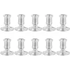 Bandlers 10 PCS décorations de base électronique Bougettes Bougettes Bandlestick Paste