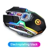 Topi A5 Mouse da gioco wireless ricaricabile 2,4 GHz 1600dpi MOUSI silenziosi 7 chiavi USB Game Optical Game Lightlight per laptop Desktop Drop Deli Otsxn