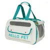 Cat Nosorierów Zwierząt Torba przewoźnika oddychająca przenośna moda torebka torebki Puppy Transport przewożący dla kotów małe psy