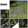 Schuilplaatsen camouflage tent tarp ultralight camping jachtopvang waterdichte tarp toerist luifel tent outdoor camping overleving tenten