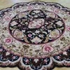 Tapijten koninklijke duurzame onregelmatige vorm tapijten handgemaakte wollen bloem tapijt modern