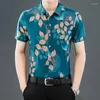 Chemises décontractées pour hommes Clothes coréens Fashion Spring Summer Mens Designer Vêtements 2024 Shirt Impring All-Match and Blouses Top