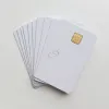 Конверты новой белой пустой струйной карты PVC 4428 Contact IC Card с SLE 4428 Ship Smart Card для струйного принтера