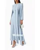Welove 2024 design o pescoço vestidos de noite mangas compridas cristal elegante vestidos de baile de 240320