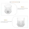 Paignes de tasses jetables 4pcs LED Flash Drinking Crystal Ananas Design Ganglers for Party Decor Bar