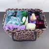 Sacs de rangement Femmes Panier de bain à la main Femmes épaissis avec un sac en mailles qui fuit une grande capacité de fitness et de lavage