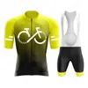 Cicling Jersey Set Summer Ropa Ciclismo Mens Bicycle Cycling Cycling Gradient Color Mountain Bike Jersey Spet Sports Suit 240320