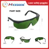 Goggles Laser Safety Goggles UV IPI IR IPL FPV Protector Welding X Ray Strålning Hårborttagning Ögade glasögon Skyddsskyddsskydd