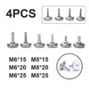 Adjustable Steel Furniture Legs Anti-slip Base Table Cabinet Leg Pad Feet Leveler M6 M8 Screw Metal Furniture Foot Level 4Pcs