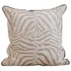 Pillow Tiger Print Embroidery Pillows Linen Cotton Case Decorative Cover For Sofa 50x50 Modern Home Decorations