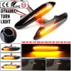 BMW E60 E61 E90 E91 E91 E92 E93 E81 E82 E88 E46 X3 X1 LED Dyn​​amic Turn Signal Blinker Side Side Marker Mirror Indicator Light