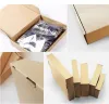 Mailleurs 10pcs / lot Brome en papier ondulé Boîte d'aéronef Carton Boîte d'emballage Carton Postal Express Expédition Package