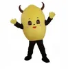 2024 Super Cute Yellow Friuts Mascot Costume Theme Fancy Dress Christmas Costume Halloween Mascot Costume