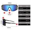 Lunettes de soleil à vélo de lunettes de vélo de vélo pour hommes UV400 SPORTS SPORTS RIDER FIISSION PLIDE CONDUCTION DU ROAD POOGDES ÉQUIPEMENTS DE BICYLEME 2024