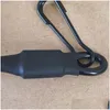 Taktisches Zubehör Anti-verlorene elastische Lanyard Seil Feder Sicherheitsriemenpistole für Schlüsselringkette Taschenlampe Jagd Drop Lieferung Sport DH3CX