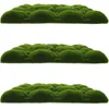 Flores decorativas simuladas Muss Background Wall Greenery Decor Plantas de arranjo de flores