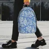배낭 chinoiserie pagoda backpacks 십대 책가방 캐주얼 어린이 학교 가방 여행 배낭 숄더 가방 대용량