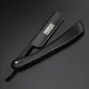 Shavers Barber Tool professionnel Razor Japon 440c Blade vintage Blade Straight Sharp Edge pliant mince couteau à rasage