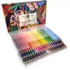 Crayons 48 / 72Colors Huile Bois Crayons de couleur Crayons aquarelle Sketch Sketch Drawing Crayon pour peinture