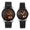 Montre-bracelets Relogio Feminino 2024 Fashion Casual Watch Couple Band Leather Band analogique Quartz Femmes Men Prix