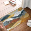 Carpets Golden Marbled Peaks Doormat Kitchen Carpet Entrance Door Mat Bathroom In The Bedroom Lounge Rug Home Decor