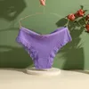 Kadın Panties 3pcs/Set Kadınlar Pamuk Seksi Düşük Rise Dantel Brezilya İçi Boş Out Yumuşak Nefes Alabilir iç çamaşırı kadın yay iç çamaşırı S-XL