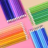 Ołówki 136/160 kolorów kolorowe olej olejowe ołówki bezpieczne nietoksyczne profesjonalne ołówek do rysowania szkolne lapices de kolorów papiery papierniczy