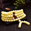 Charm Armband Amber Honey Wax Armband Men's and Women's Multi Circle Yellow Chicken Oil Beeswax Natural Bangle